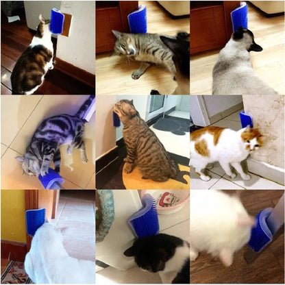 Groom Guru: rascador y herramienta de aseo multifuncional para gatos